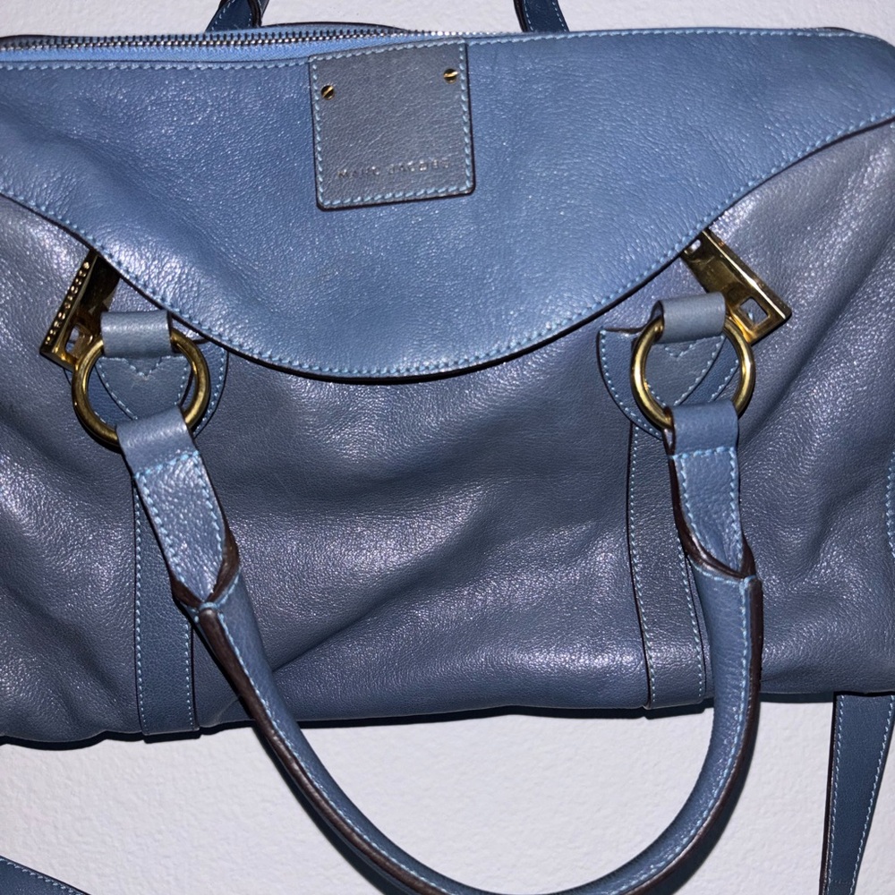 Marc Jacobs Leather Fulton Large Satchel authentic - Picture 3 of 11